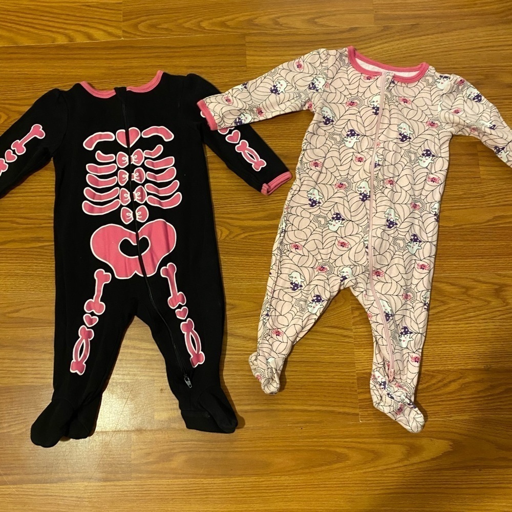 Set of 2 Halloween Jumpers size 6-9 Months (DO)